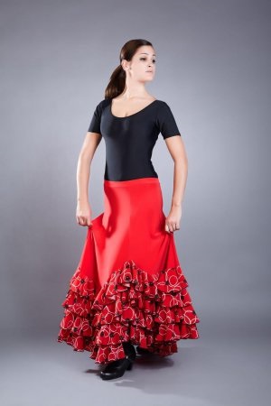 Spanyol flamenco szoknya, hogyan kell kiválasztani, vagy hogy (haj) Spanyol flamenco szoknya, hogyan kell választani, vagy hogy