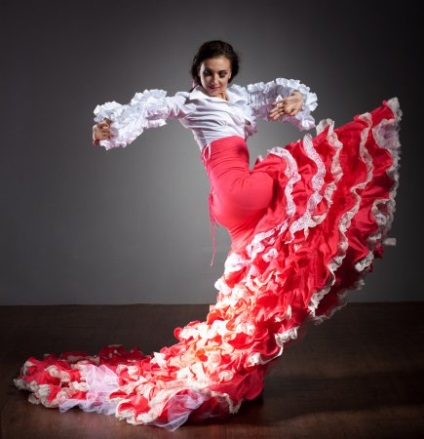 Spanyol flamenco szoknya, hogyan kell kiválasztani, vagy hogy (jön) Spanyol flamenco szoknya, hogyan kell választani, vagy hogy