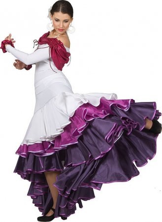 Spanyol flamenco szoknya, hogyan kell kiválasztani, vagy hogy (szegfűszeg) Spanyol flamenco szoknya, hogyan kell választani, vagy hogy