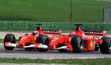 Ahogy Barrichello lett örökre vtorikelloy és a Ferrari elismerte az egyik legnagyobb baklövések