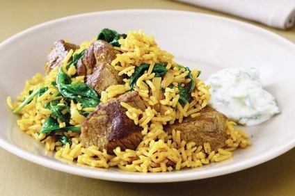 Főzni üzbég pilaf a bárány otthon (főzés) Főzni üzbég pilaf a bárány otthon