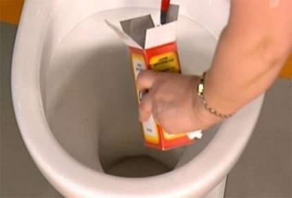 Az itt használt ecet és szóda tisztítására csövek (ecet szóda jelenti mosogató szennyvíz) Ahogy használt szóda és ecet tisztítására csövek