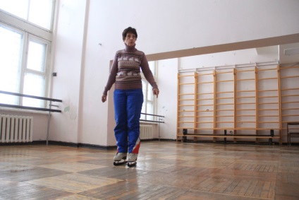 Hogyan lehet megtanulni korcsolyázni, a városi bér