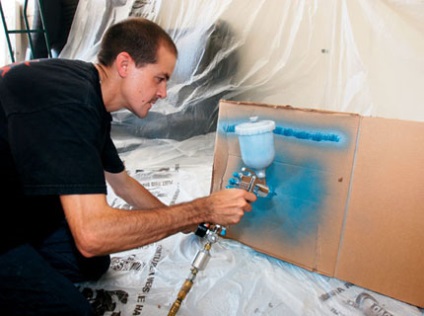 Hogyan kell festeni az átmenet videó telepítési utasításokat a kezüket, főleg festés falak,