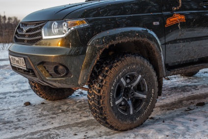 Hogyan tegyük 33 UAZ kerék, klimovs-utazások (projekt: építek egy házat off-road) Hogyan tegyük egy 33 kerekű UAZ, klimovs-utazások