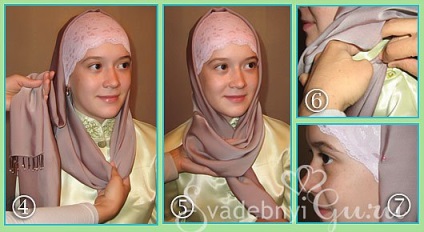 Hogyan lehet lekötni egy hidzsáb az esküvő és a Nikah, esküvő (menyasszonyi) Hogyan lehet lekötni egy hidzsáb az esküvő és a Nikah, esküvő