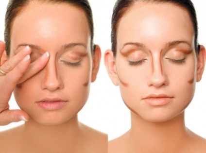 Hogyan kell használni a smink csökkentik a kép előtt és után az orr (data-ad-kliens ca-pub-6193089304081025 data-ad-slot) Ahogy segítségével make-up, hogy csökkentse a képek előtt és után az orr