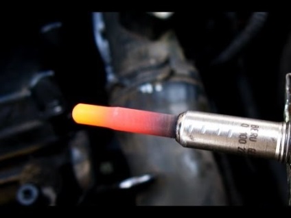 Hogyan lehet ellenőrizni az izzítógyertyák egy dízel autó motorja