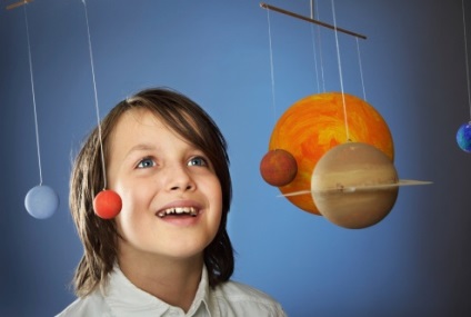 Honnan lehet tudni, a gyermek kb naprendszer bolygók