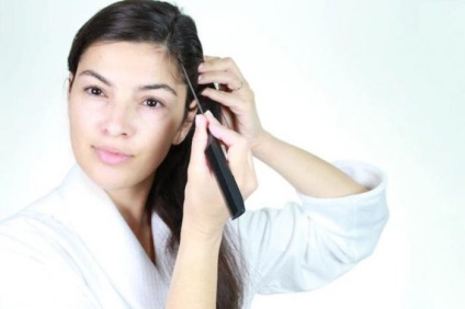 Hogyan készítsünk forró olaj haj kezelés önmagában