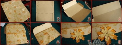 Hogyan készítsünk egy borítékot a papírt a kezét a különböző alkalmakkor