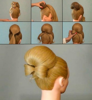 Hogyan készítsünk egy frizura a haj roller