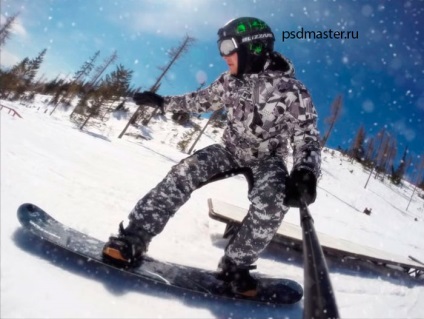 Hogyan készítsünk hó Photoshop (do) Hogyan készítsünk hó Photoshop