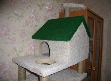 Hogyan készítsünk egy univerzális házat a macskát mester osztály - a blog állatorvosok - belanta
