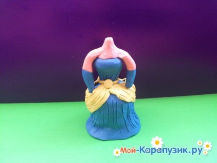 Mivel vak Hamupipőke gyurma (Hamupipőke) Mint Hamupipőke farag a plasztikákat