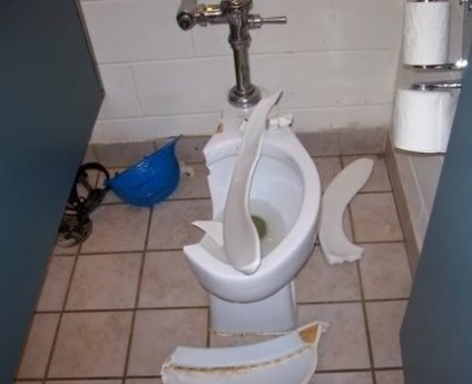 Eltávolítása régi WC-technológiai szabályok lebontása