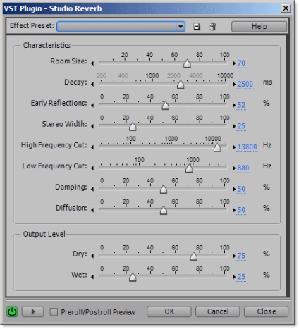 Hogyan hozzunk létre egy surround, reverb, stúdió reverb az Adobe Audition, térfogat hatás