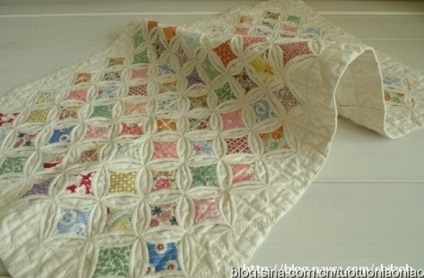 Hogyan varrni egy patchwork takarót a kezét, függönyök, karnisok, lakástextíliák saját kezűleg
