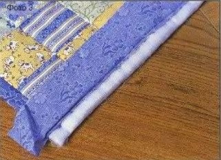 Hogyan varrni egy patchwork takarót a kezét, függönyök, karnisok, lakástextíliák saját kezűleg