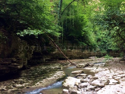 River Canyon Psakho hogyan juthatunk el oda, és mit lehet látni fotók