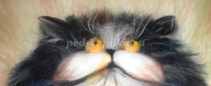 Kép gyapjú „cat” saját kezűleg (gyapjú) Kép gyapjú „cat” saját kezűleg
