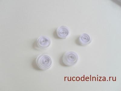 Festés „liliom” a technika Quilling „blog» mamakatya helyszínen házivarrónő