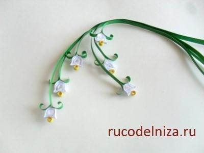 Festés „liliom” a technika Quilling „blog» mamakatya helyszínen házivarrónő