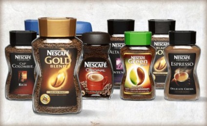 Nescafé kávé (klasszikus oldható), a történelem, a márka Nescafé