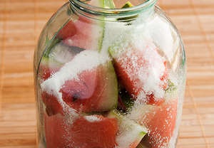 Konzervált görögdinnyék (recept)