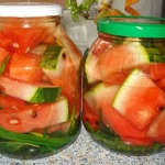 Konzervált görögdinnyék (recept) (készítmény) Konzervált görögdinnyék (recept)