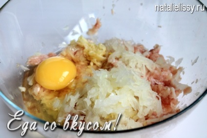 Fasírtok Paparats kvetka (kotlettek Paparats kvetka) Szelet Paparats kvetka