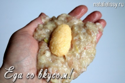Fasírtok Paparats kvetka (kvetka) Szelet Paparats kvetka