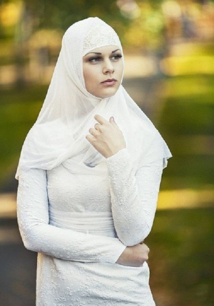 Gyönyörű ruha muszlim Nikah