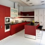 Vörös és fekete konyha - 70 kép tervezési projektek az eredeti belső