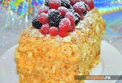 Krémes Napoleon - a legfinomabb recept lépésről lépésre (cake) Krémes Napoleon - a legfinomabb recept lépésről lépésre