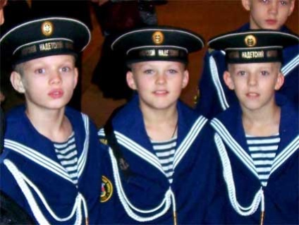 Kronstadt Naval Cadet Corps - gyermek honlapján Zateeva