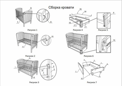 Cot rendszer - hogyan kell összeállítani egy bölcsőt szerelési utasítások és rendszerek