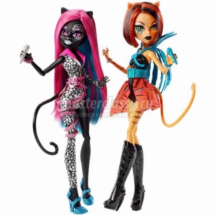 Monster High Dolls - csodálatos és szörnyű kis hősei az iskola szörnyek