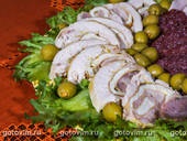 Csirke tekercs, 30 recept receptek fotó (fotók) Csirke tekercs, 30 receptet Photo Receptek