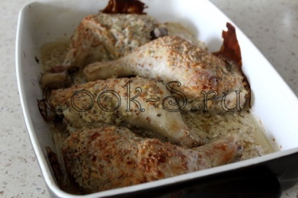 Csirke mustáros tejszínes mártással - lépésről lépésre recept fotókkal, csirke ételek