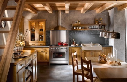 Кухня в сільському будинку дизайн і особливості заміського інтер'єру
