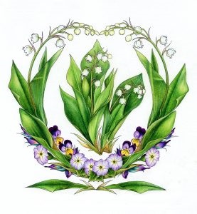 Liliomok Quilling virágok finom papírból a fotó és videó mikron (Quilling gyöngyvirág) Liliomok Quilling virágok finom papírból a fotó és videó mikron