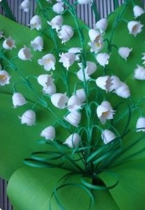 Liliomok Quilling virágok finom papírból a fotó és videó mikron