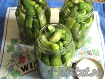 Pickles édes - recept fotókkal (pácolt) Pickles édes - a recept egy fotó