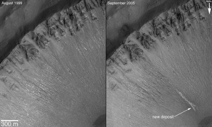 Mars előtt és után a katasztrófa