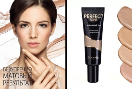 Mattító alapot csendes ragyogása - Avon és - tökéletes hang - az Faberlic, mousse és folyékony