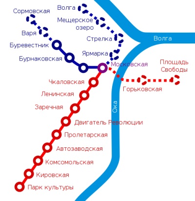 Metró Nyizsnyij Novgorod