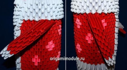Moduláris origami fagy nagyapja (origami nagyapja fagy rendszer) Moduláris origami nagyapja fagy