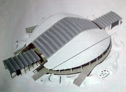 A tető a stadion - Fischt - szerelt további mezőgazdasági (Fischt) A tető a stadion - Fischt - szerelt további mezőgazdasági