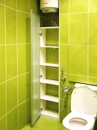 Niche a fürdőszobában, hogy hogyan lehet, kialakítása, használata, fotó, videó, mind a tervezés és karbantartása a ház